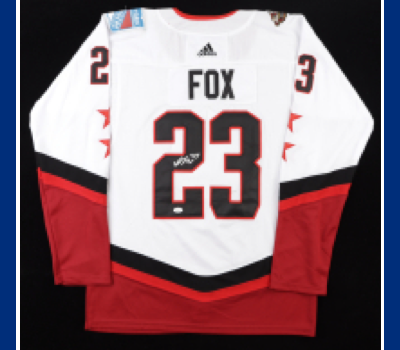 1. All-Star Game Jersey Autographed by Adam Fox ($20)