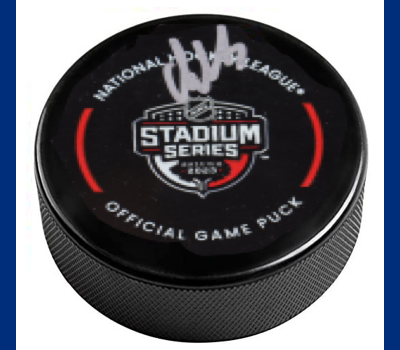 5. Autographed Alex Ovechkin Official Game Puck ($10)